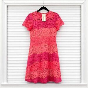 Shoshanna Coral Pink Lace Dress – Size 2 – NWT
